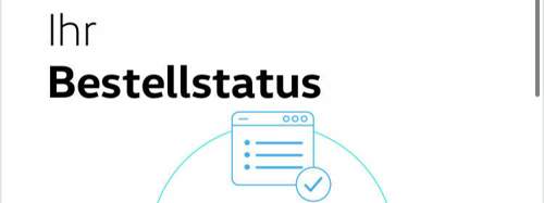 Bestellstatus