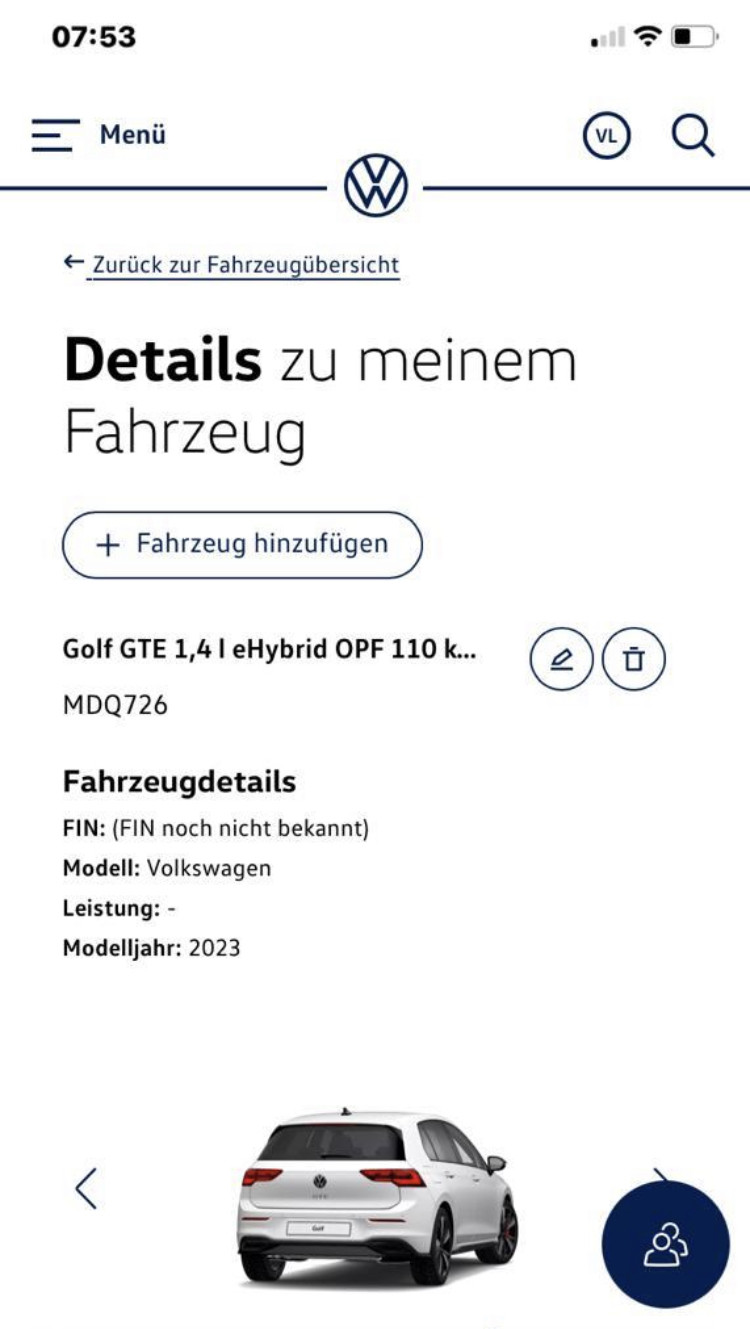 Lieferzeit Golf 8 GTE / BaFa Förderung / Lieferverzug etc.