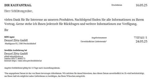 Kaufanfrage