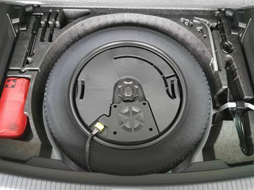 Notrad mit Subwoofer