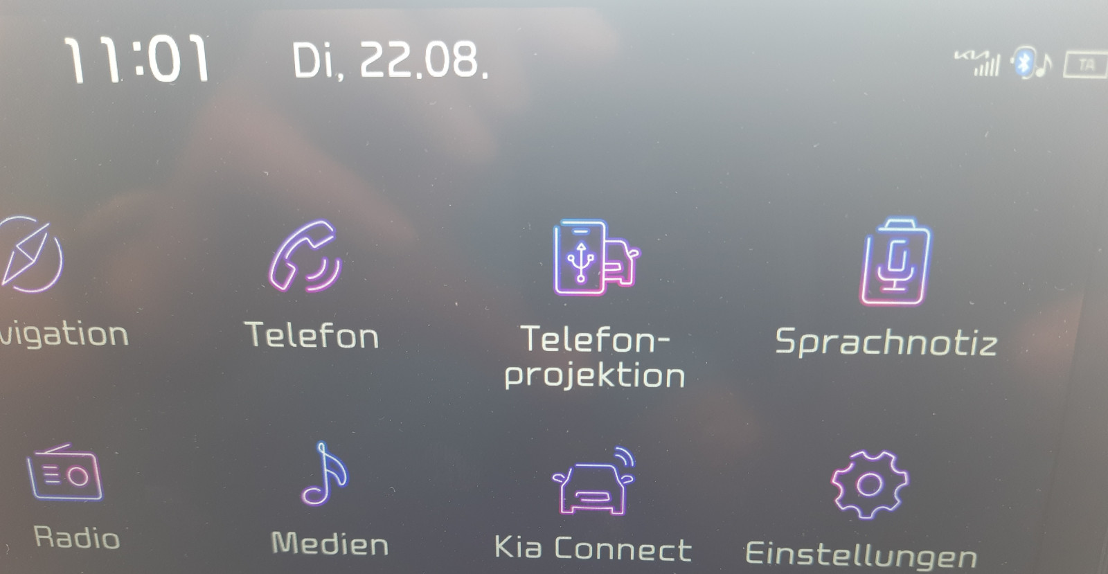 Live Dienste / KIA CONNECT