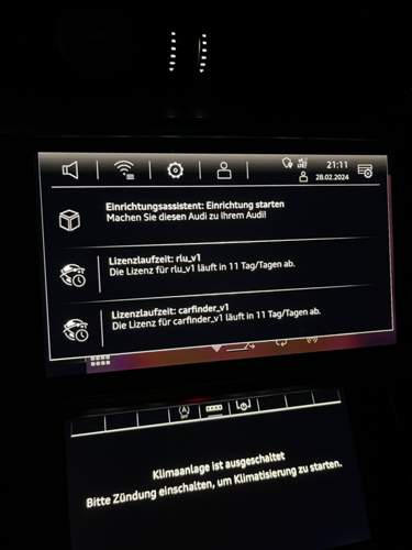 Audi Lizenzen laufen ab