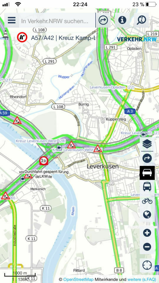 LKW Verbot auf Rheinbrücke - Strafen?