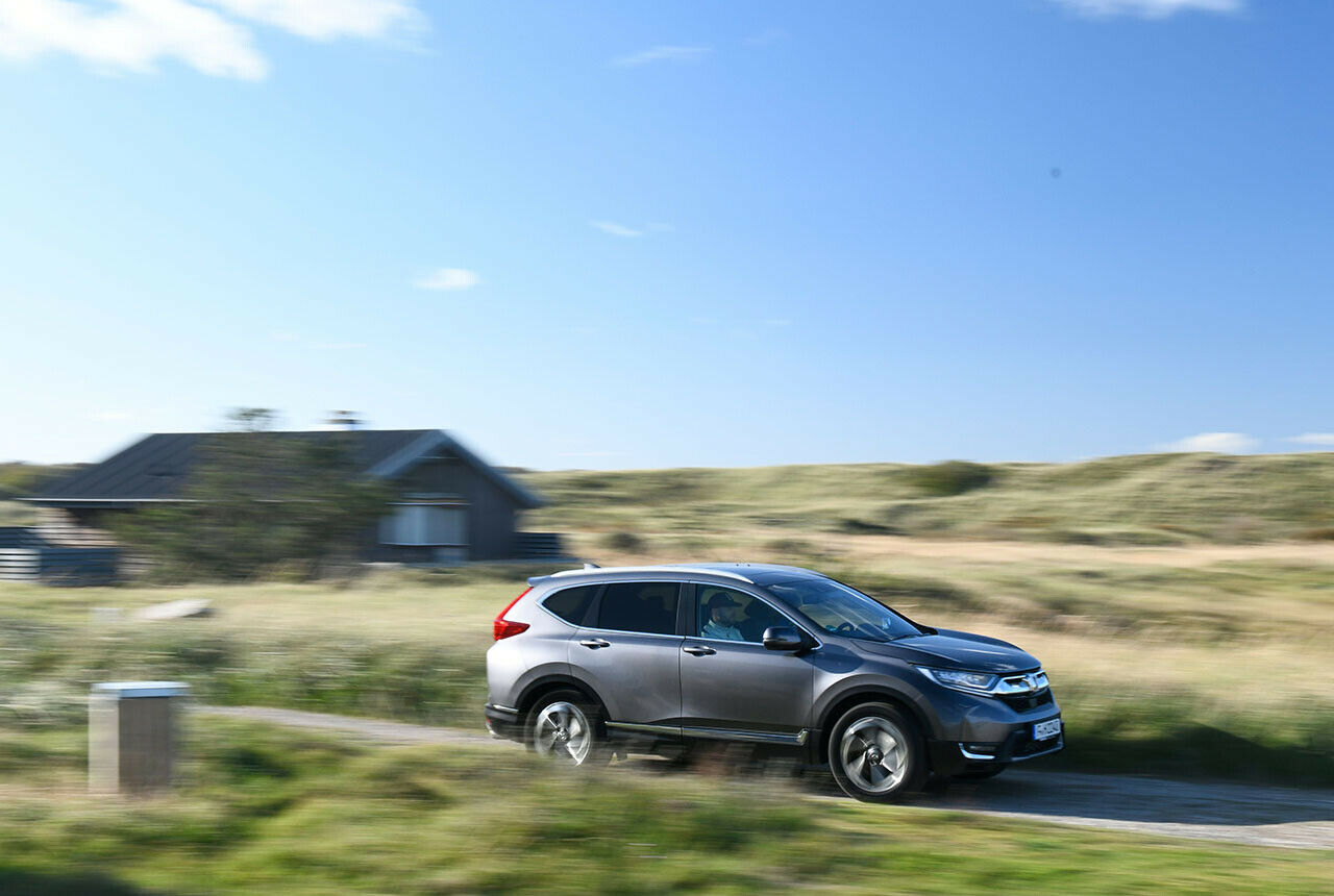 Mit 4,60 Metern ist der Honda CR-V ein gutes Stück länger als der Citroën