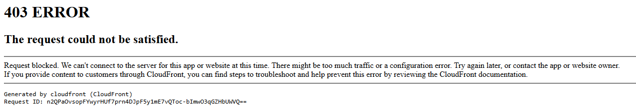 Login und Posts mit spezieller Zeichenfolge führt zu 403 ERROR
