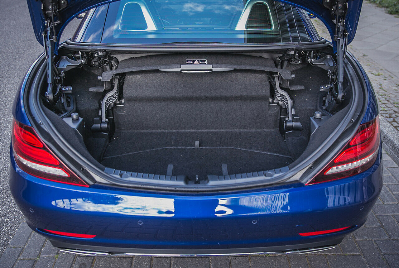Maximaler Platz: 335 Liter in SLK und SLC