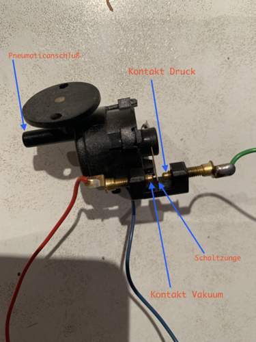Mikropneumaticschalter