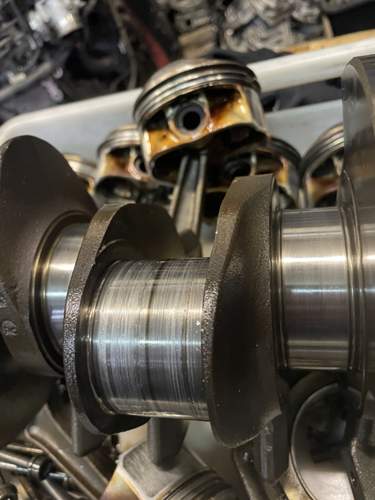 5l V8 nach Trockenlauf