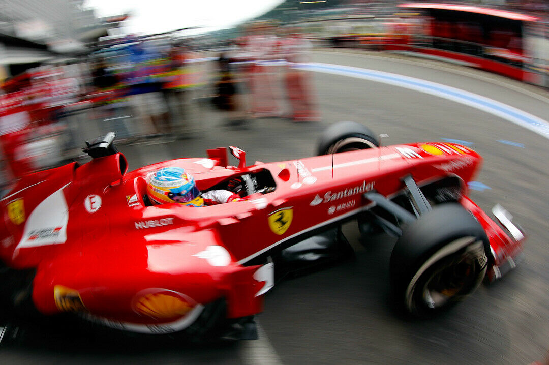 Fernando Alonso startet in Spa-Francorchamps von Platz 9. Zu wenig für den erfolgshungrigen Spanier.