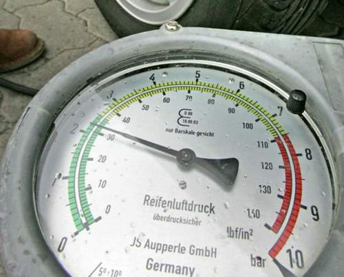 Noch umsonst: Druckluft