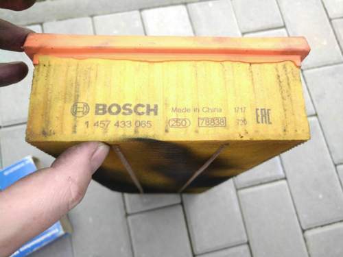 Alter Boschfilter