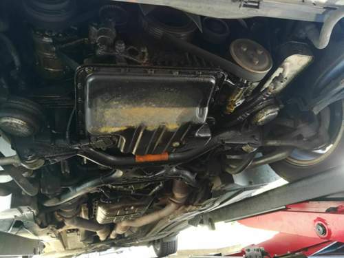 Motor-von-unten