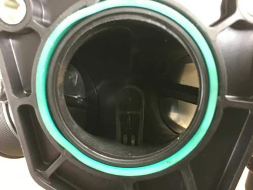 Neue Klappe vor Einbau