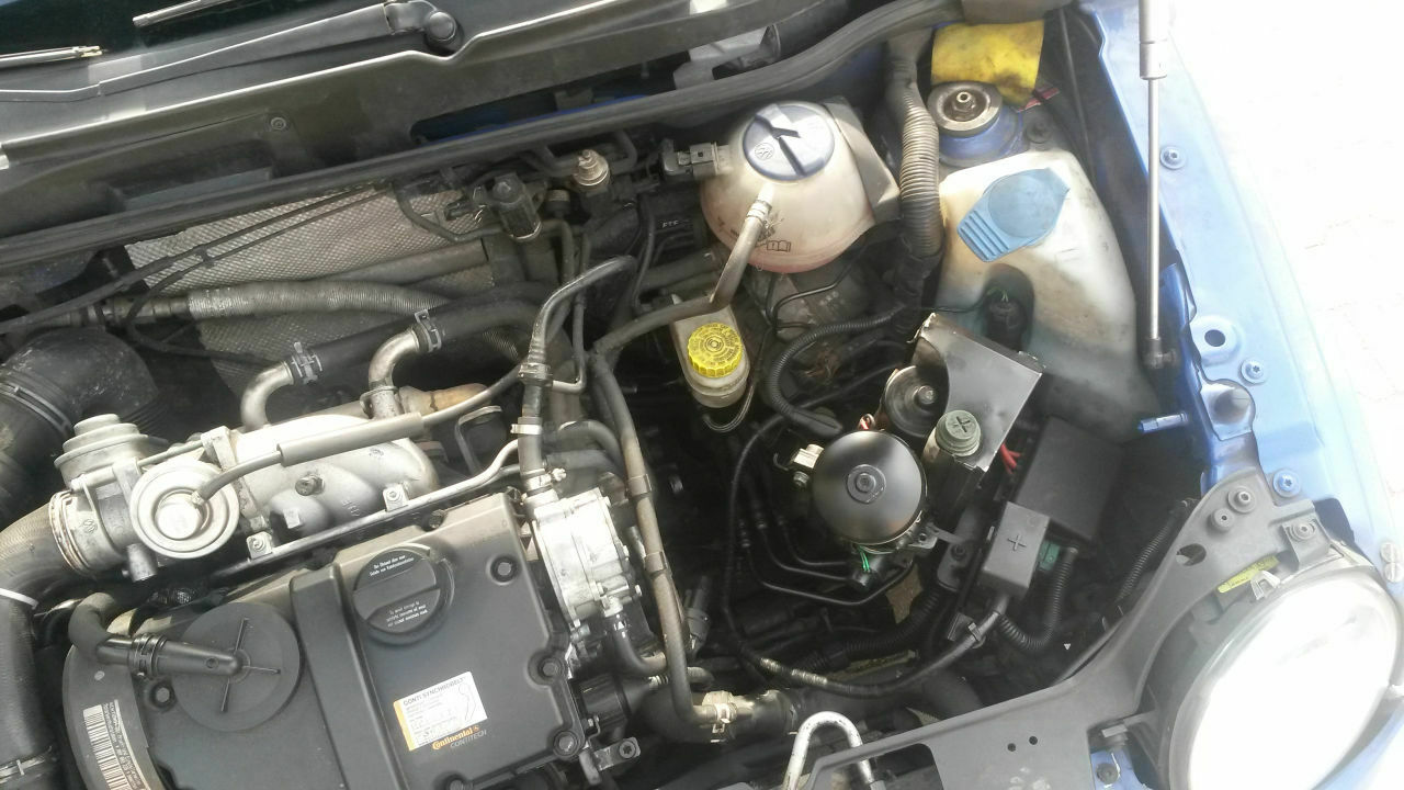 Lupo FSI - Schneller Druckabfall im Hydrauliksystem.
