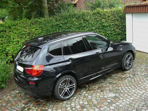 X3 3.5d hinten