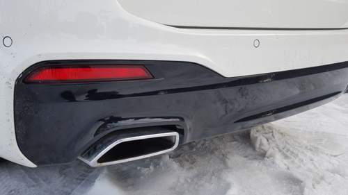 BMW hinten