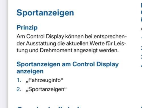 Sportanzeige