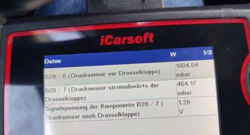 Livedaten ohne Fehler