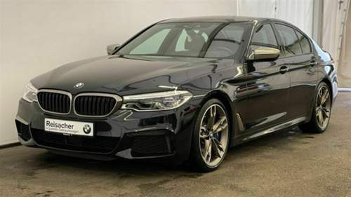 BMW M550D Carbonschwarz