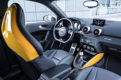 Das Interieur des Audi S1