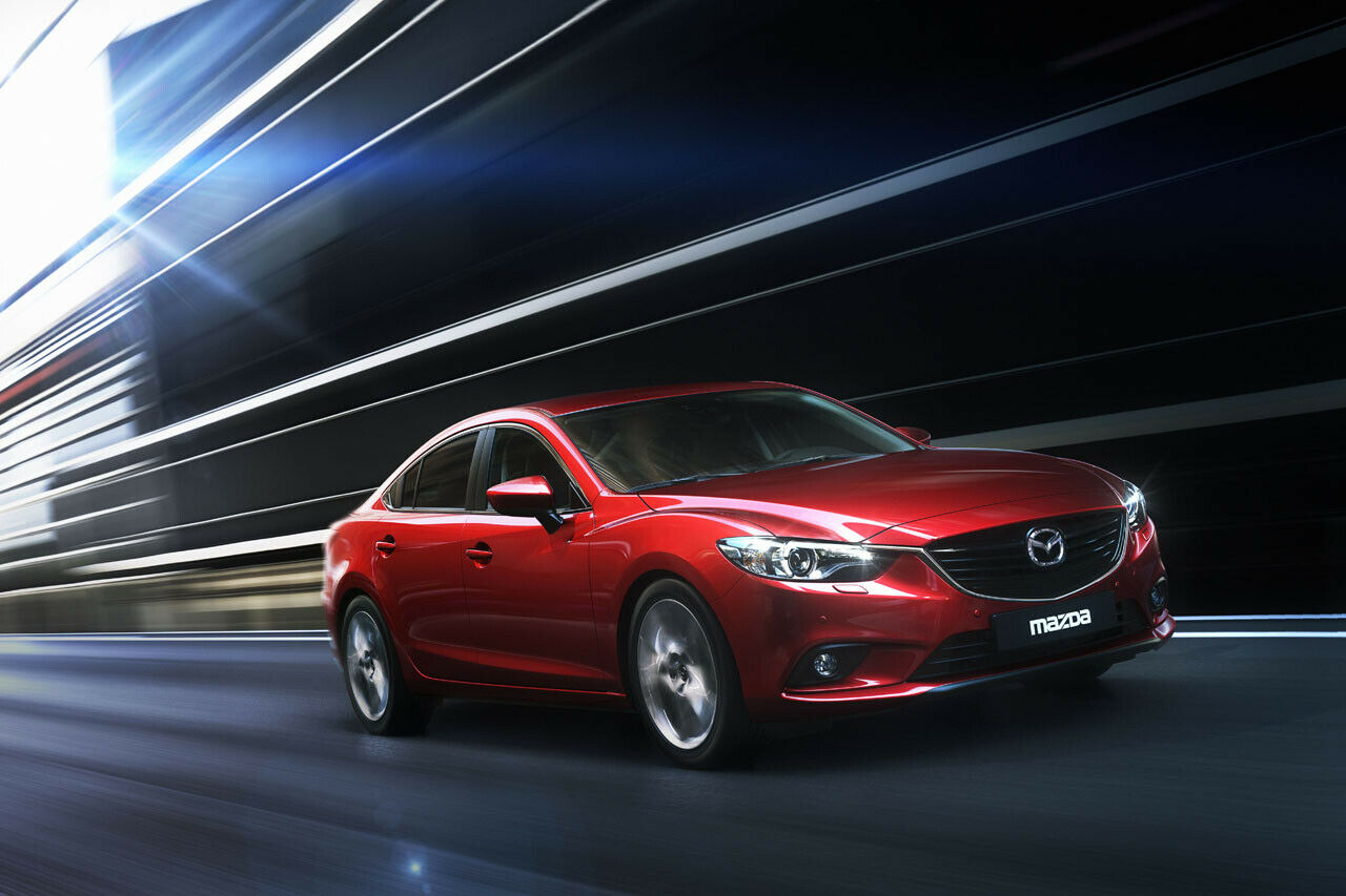 Der Mazda6 sieht flott aus
