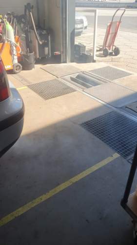 Foto vom Qualm Auspuff letzte Werkstatt