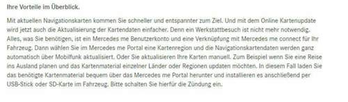 Kartenupdate