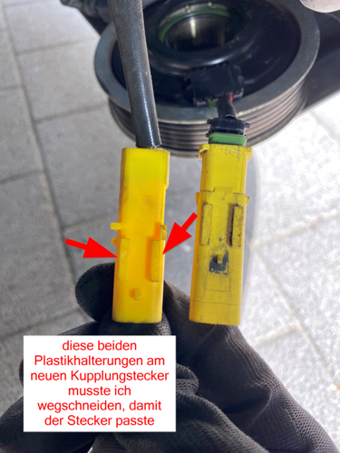 Unterschiedliche Stecker
