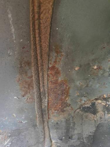 Rost im linken Radhaus