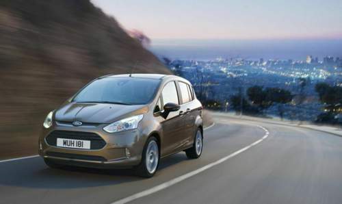 Von vorne ist der B-Max fein