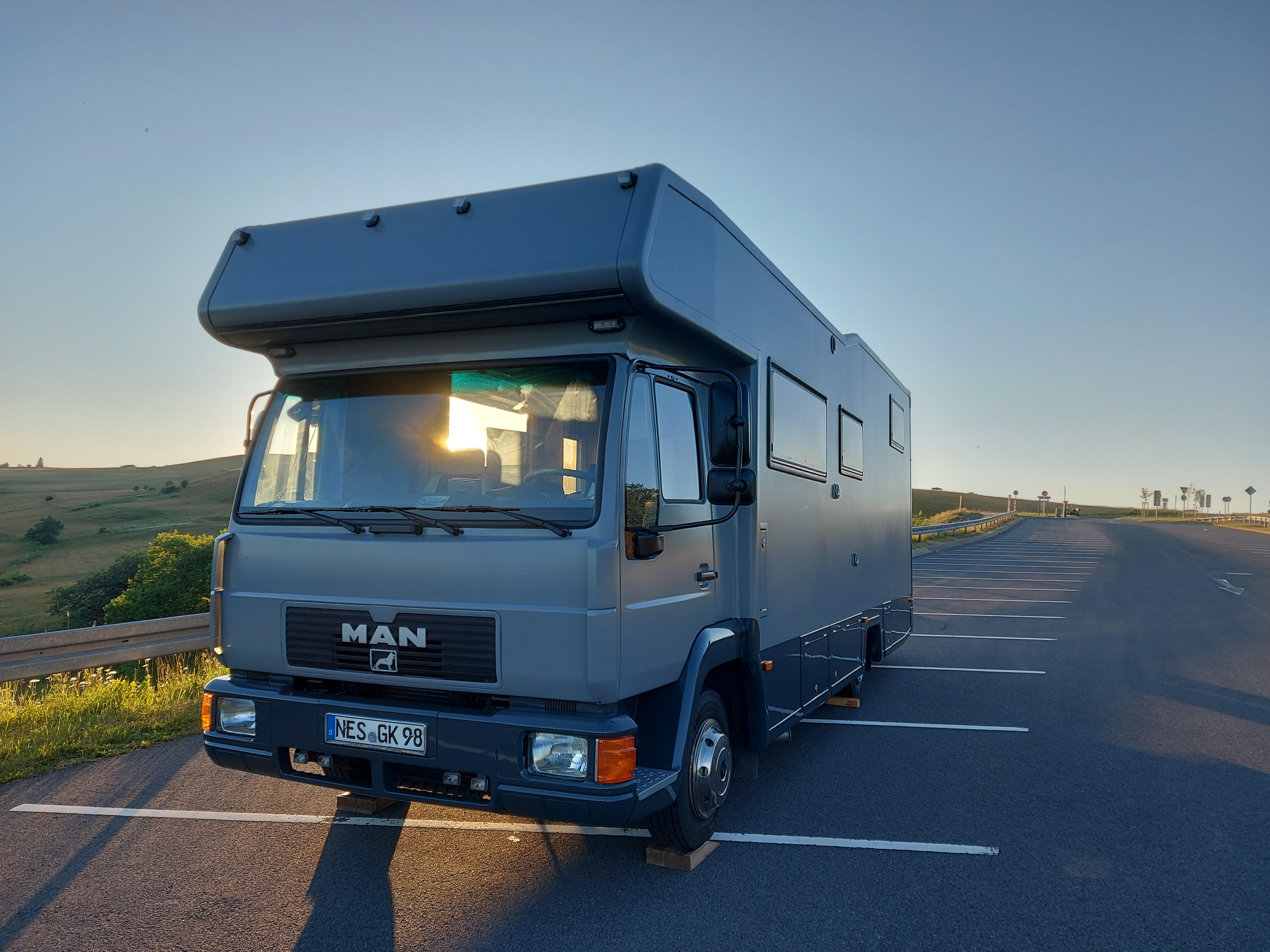MAN L 2000 Luftfederung HA ohne Regelung