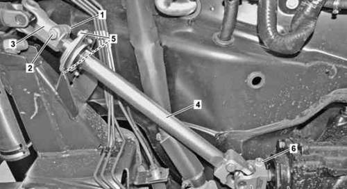 W463 untere Lenkspindel