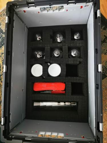 Gepolsterte Klappbox