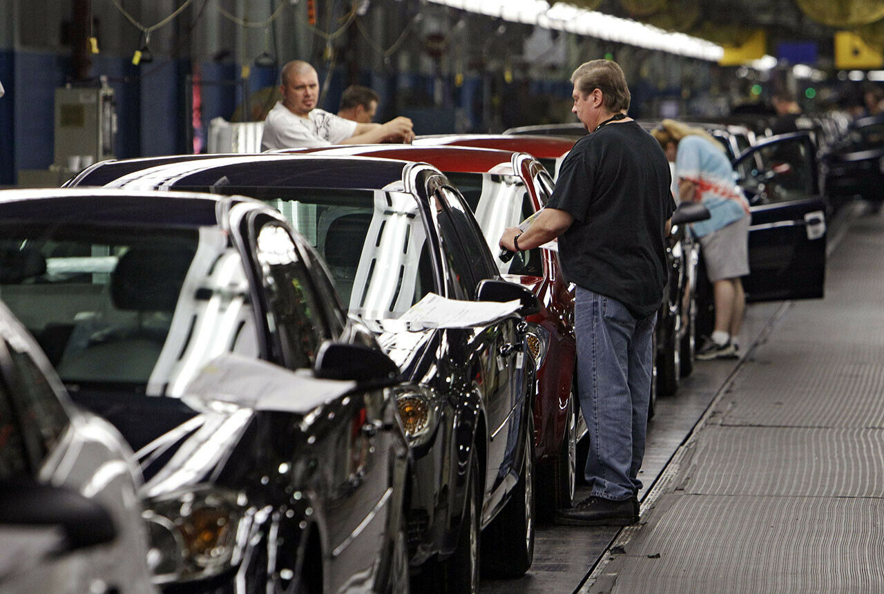GM entlässt Mitarbeiter: Ein Bild aus dem betroffenen Lordstown-Werk in Ohio