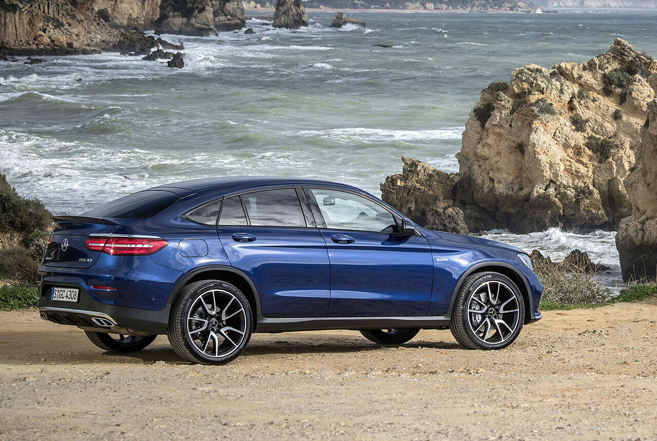 Das Fahrwerk hat AMG fürs GLC 43 Coupé gründlich überarbeitet