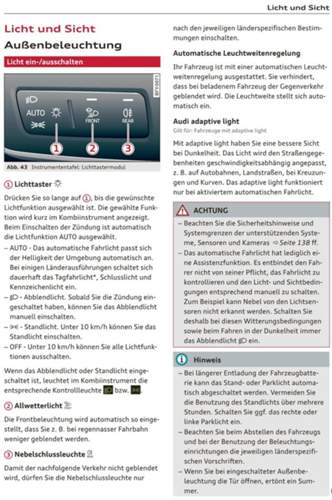 BA A6 4K Licht