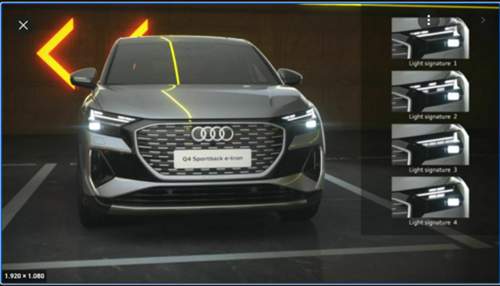 Audi Q4 Tagfahrlicht