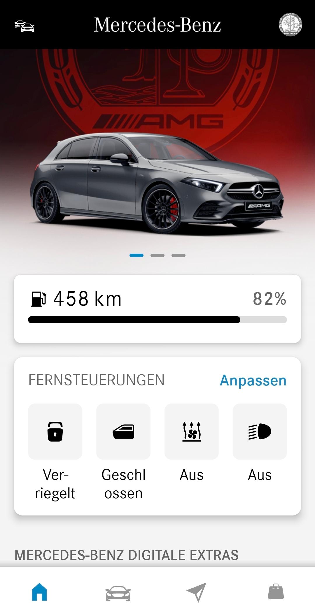 Maximale Nutzung der "mercedes me"-APP