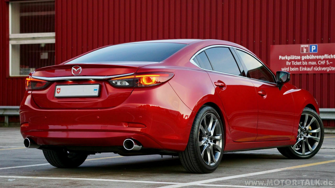 Mazda 6 (GJ) 2.5 Skyactiv-G 192 (Sedan) am 8. Sept. 2017 aktualisiert Test