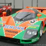 Flache agressive Front beim Mazda 787B
