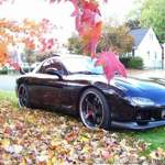 Fliessende Linie des RX-7 ist zeitlos