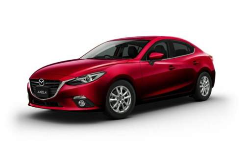 In Japan heißt der Mazda3 Axela
