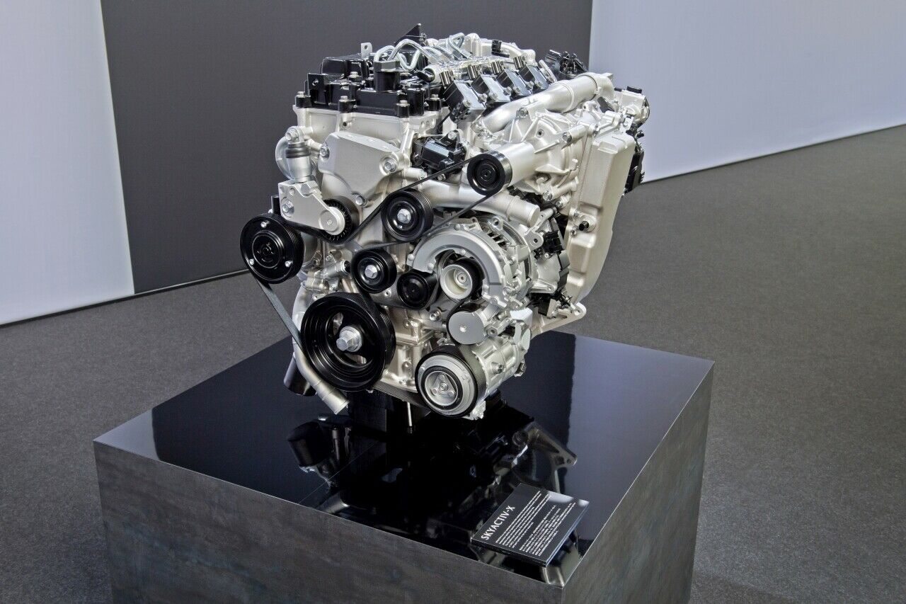 Der neue Motor soll 2019 zunächst mit 190 PS im Mazda3 auf den Markt kommen