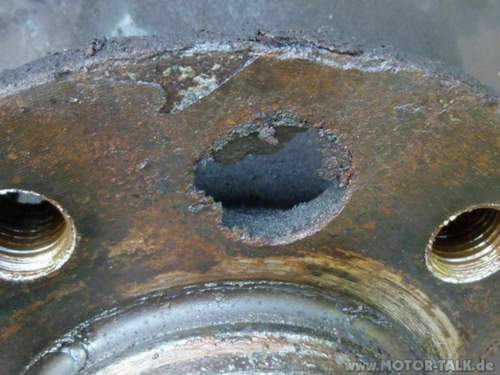 Rostbefall Nabe Pitting S211