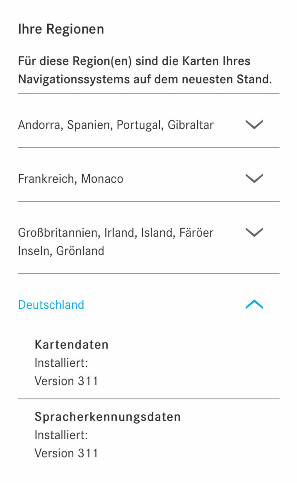 MBUX Kartenupdate nicht Over-The-Air möglich?