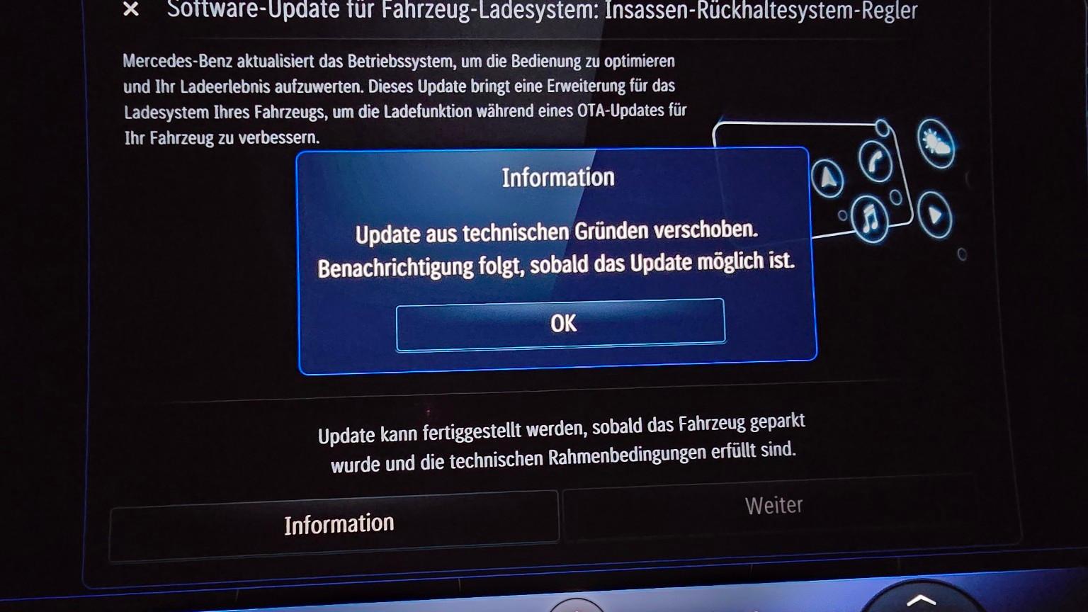 MBUX Over the Air update auf Version 2.6.1 verfügbar