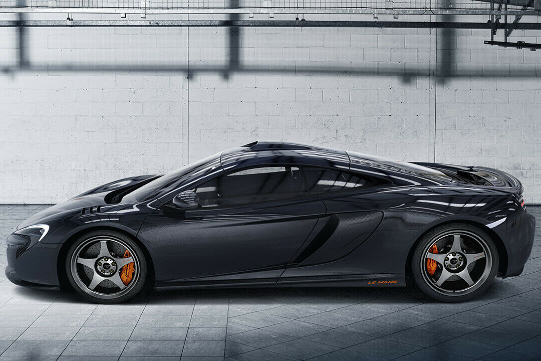 Zur Erinnerung an alte Zeiten: Der McLaren 650S Le Mans mit nostalgischer Lufthutze auf dem Dach