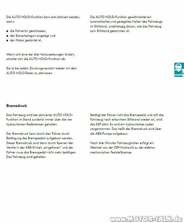 Mechanische Funktionsweise der elektronischen Feststellbremse?