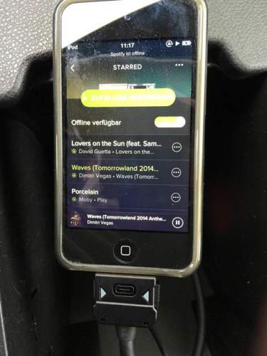 Spotify: innerhalb der App