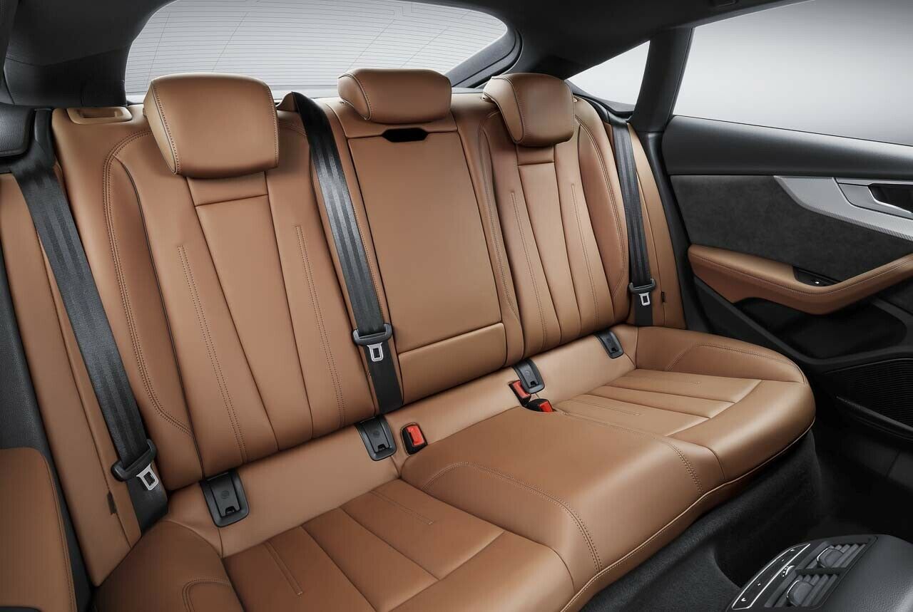 Die hintere Sitzereihe im Audi A5 Sportback